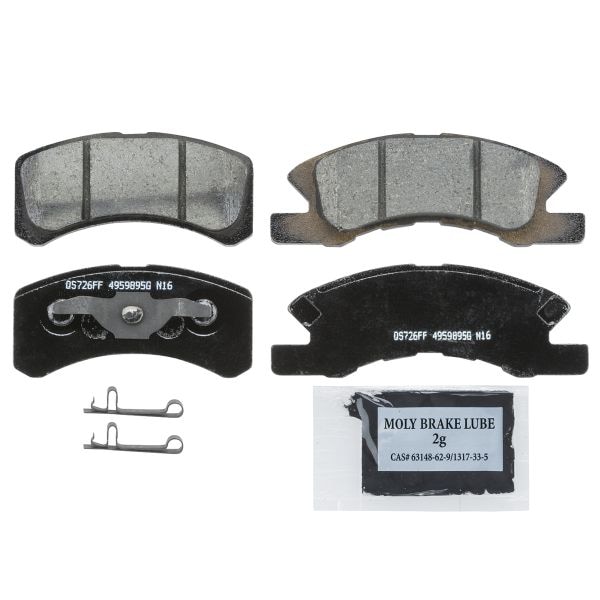 Wagner Brakes Qs Ceramic Brake Pads, Zd1731 ZD1731 - main